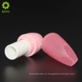 envase cosmético vacío elegante tubo de lápiz labial rosa brillo de labios de plástico